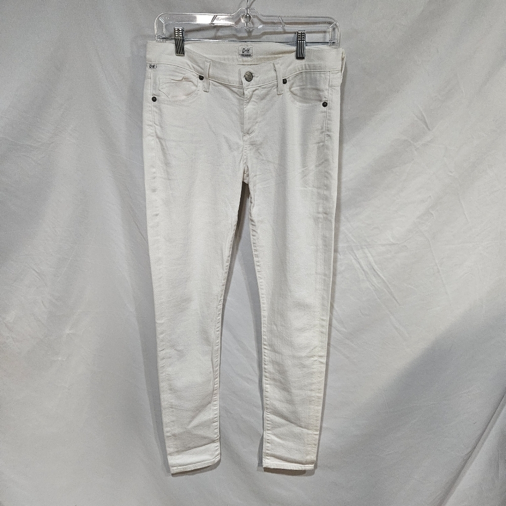 Citizens of Humanity White Avedon Low Rise Stretch Skinny Jeans Size 27